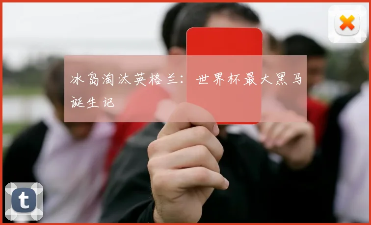 冰岛淘汰英格兰：世界杯最大黑马诞生记